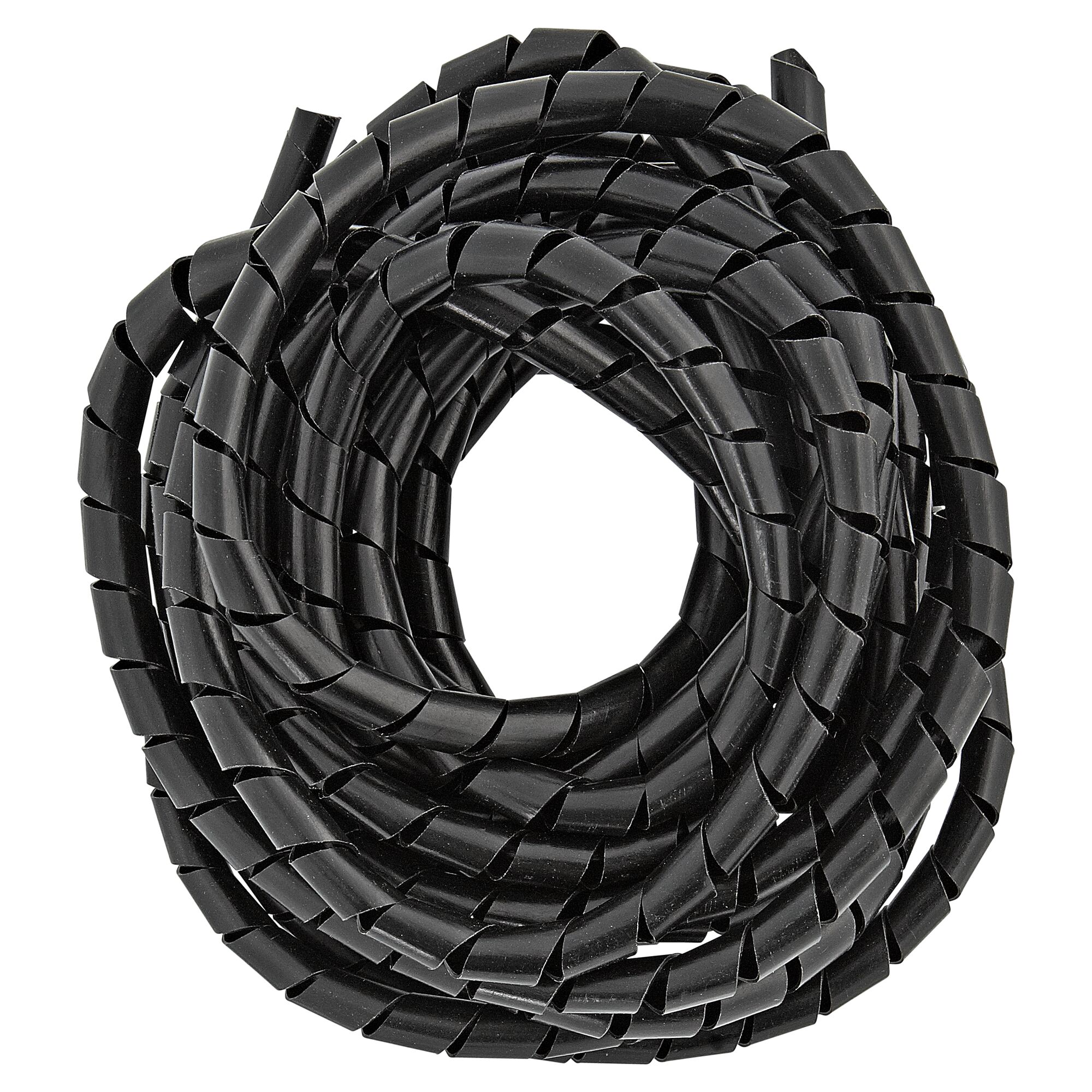 Schwarzer Spiralschlauch