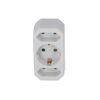 Multistecker weiß 3-fach