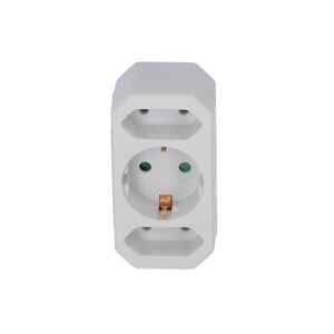 Multistecker weiß 3-fach