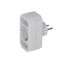 Multistecker weiß 3-fach