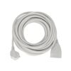 Verlängerungskabel 'H05VV-F 3x1,5' weiß 10 m