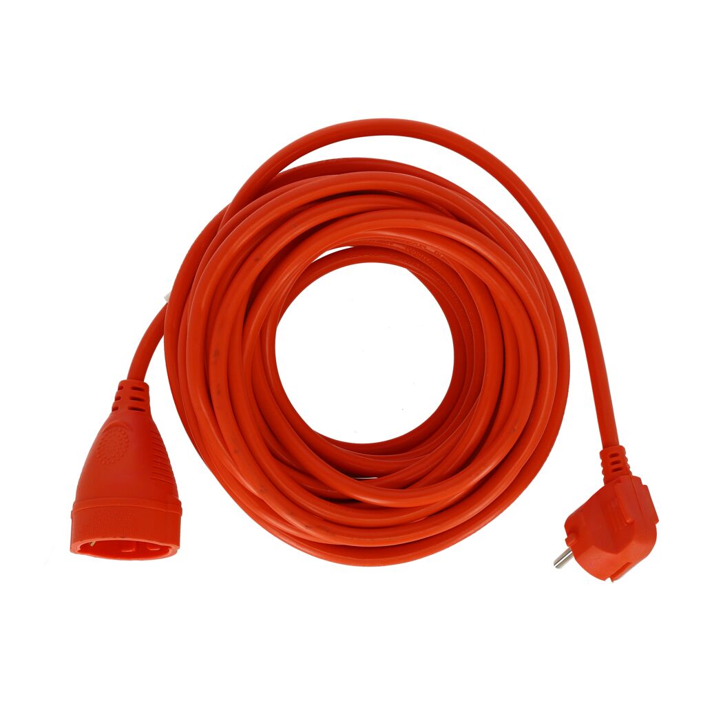 Verlängerungskabel 'H05VV-F 3x1,5' orange 10 m