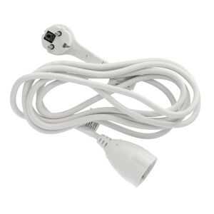 Verlängerungskabel 'H05VV-F' weiß 3 m