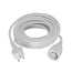 Verlängerungskabel 'H05VV-F' weiß 10 m