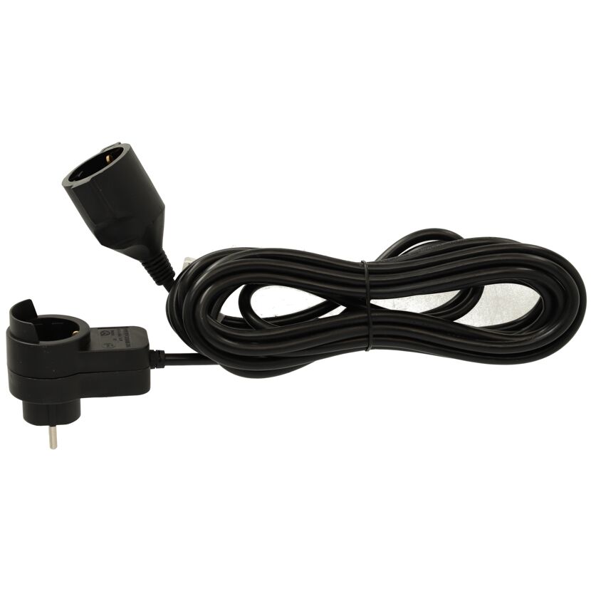 Verlängerungskabel schwarz 5 m