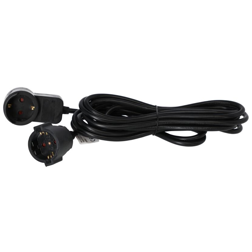 Verlängerungskabel schwarz 5 m