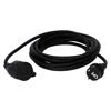 Verlängerungskabel 'H05RR-F 3G1,5' schwarz 5 m