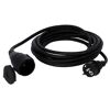 Verlängerungskabel 'H05RR-F 3G1,5' schwarz 5 m