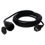 Verlängerungskabel 'H05RR-F 3G1,5' schwarz 5 m