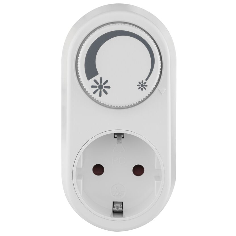 Dimmer mit Steckdose