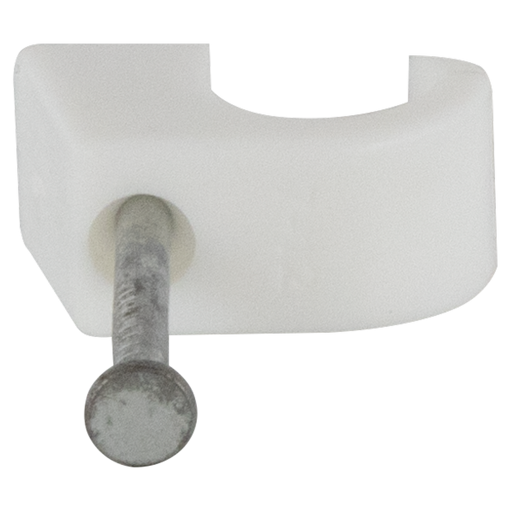 Kabelschellen mit Nagel weiß Ø 7 - 12 mm 200 Stück