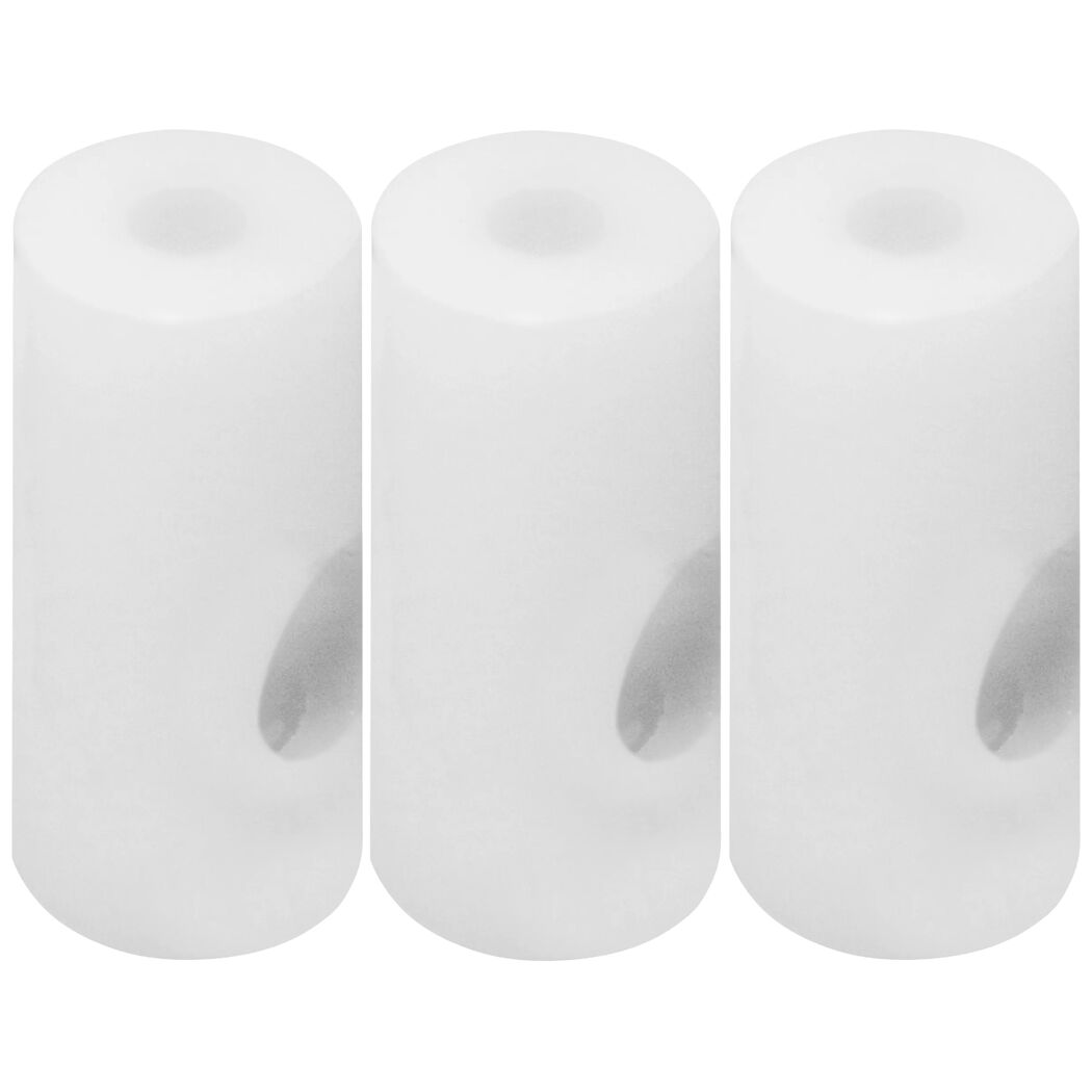 Kabelführungset 1,3 cm weiß 3 Stück