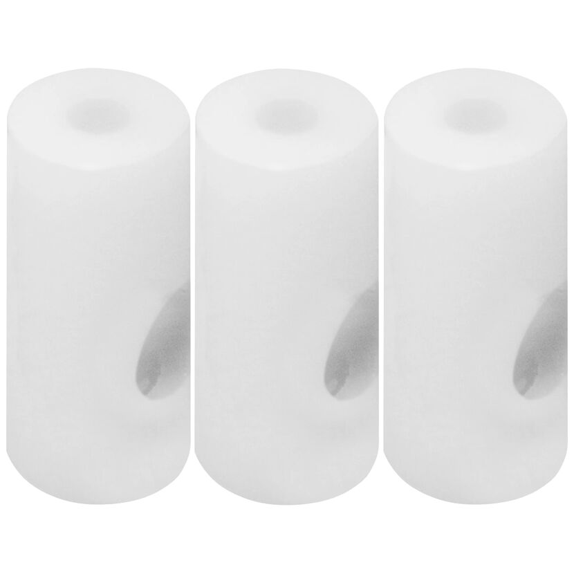 Kabelführungset 1,3 cm weiß 3 Stück