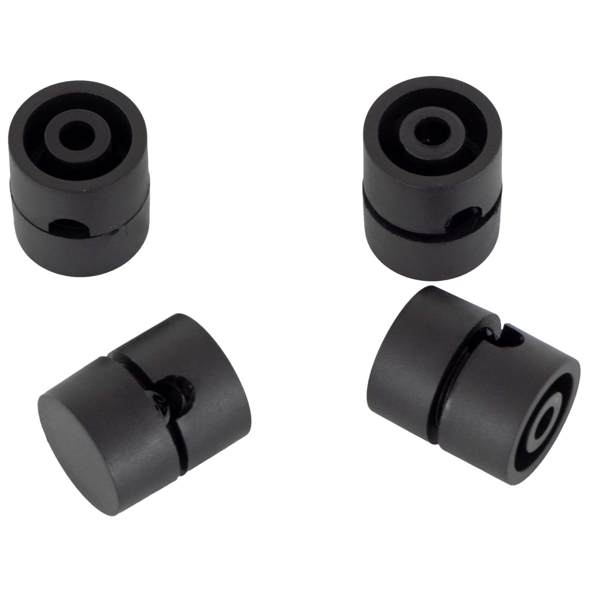 Kabelführung 20 mm schwarz 2 Stück