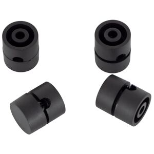Kabelführung 20 mm schwarz 2 Stück