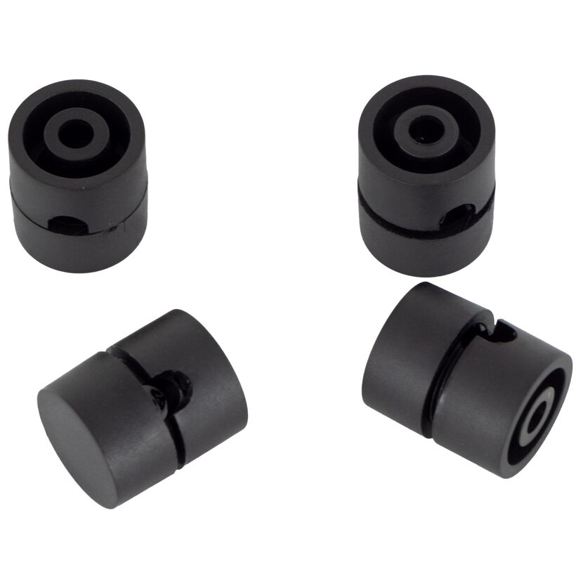Kabelführung 20 mm schwarz 2 Stück