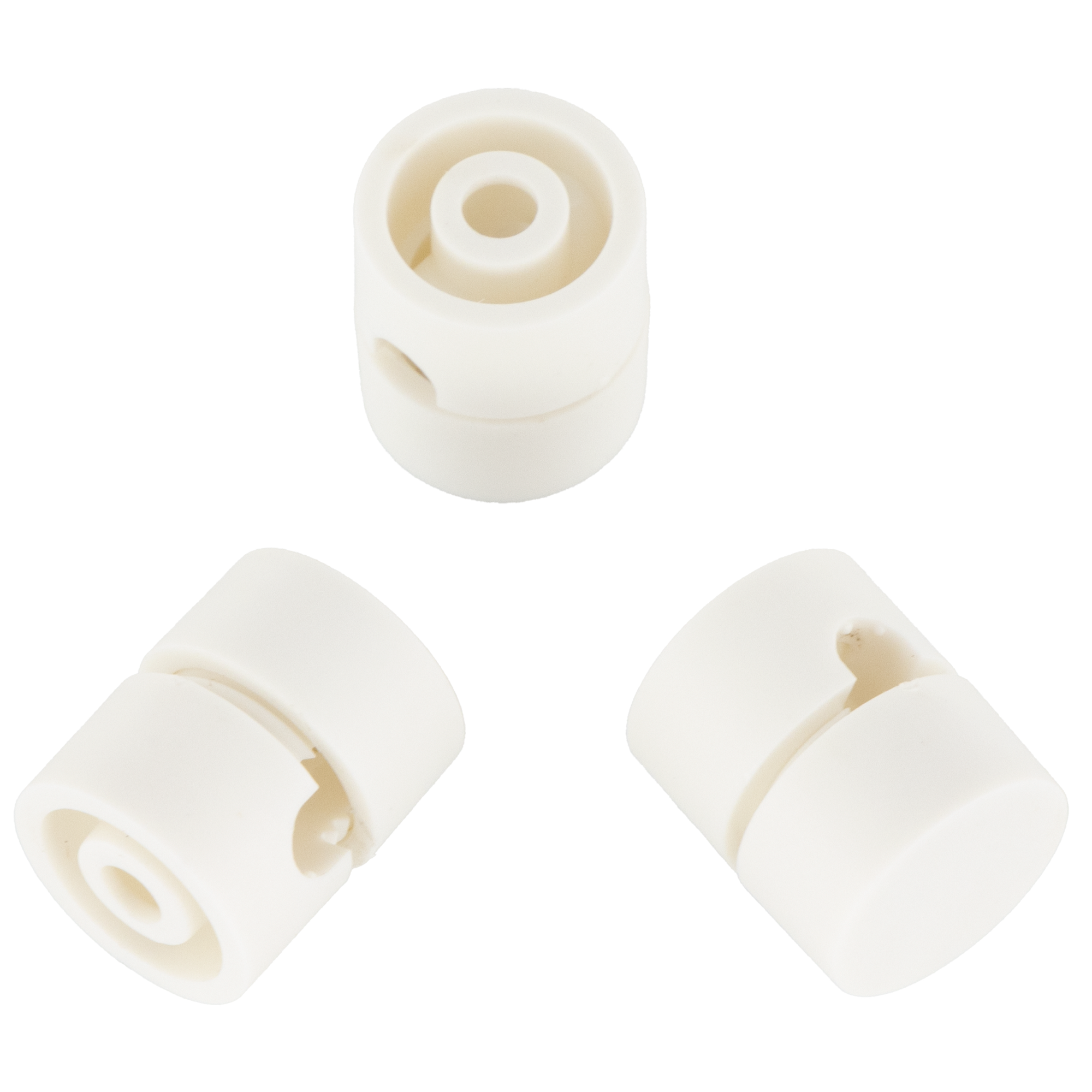 Kabelführung 20 mm weiß 2 Stück