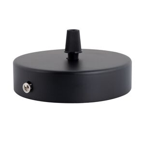Leuchtenbaldachin schwarz Ø 98 x 22 mm