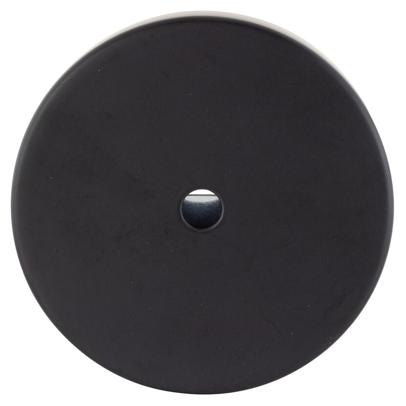 Leuchtenbaldachin schwarz Ø 98 x 22 mm
