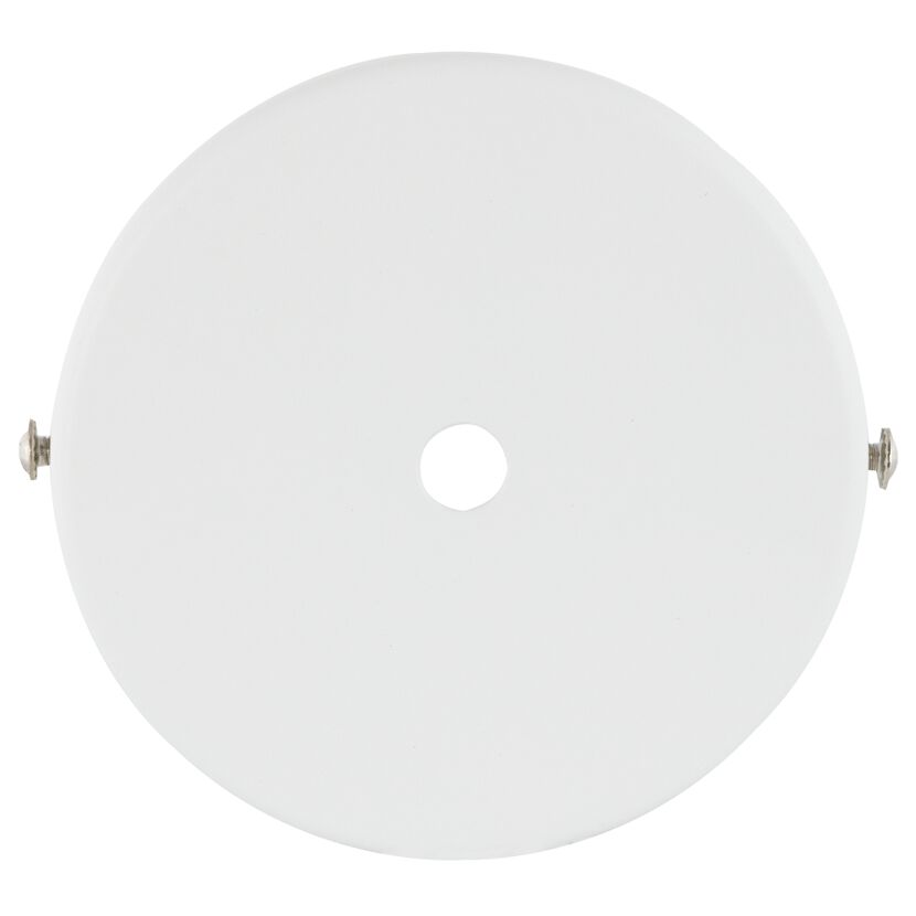Leuchtenbaldachin weiß Ø 98 x 22 mm