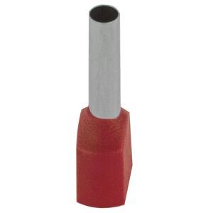 Aderendhülse Twin 1,0 mm² für 2 Adern rot, 100 Stück
