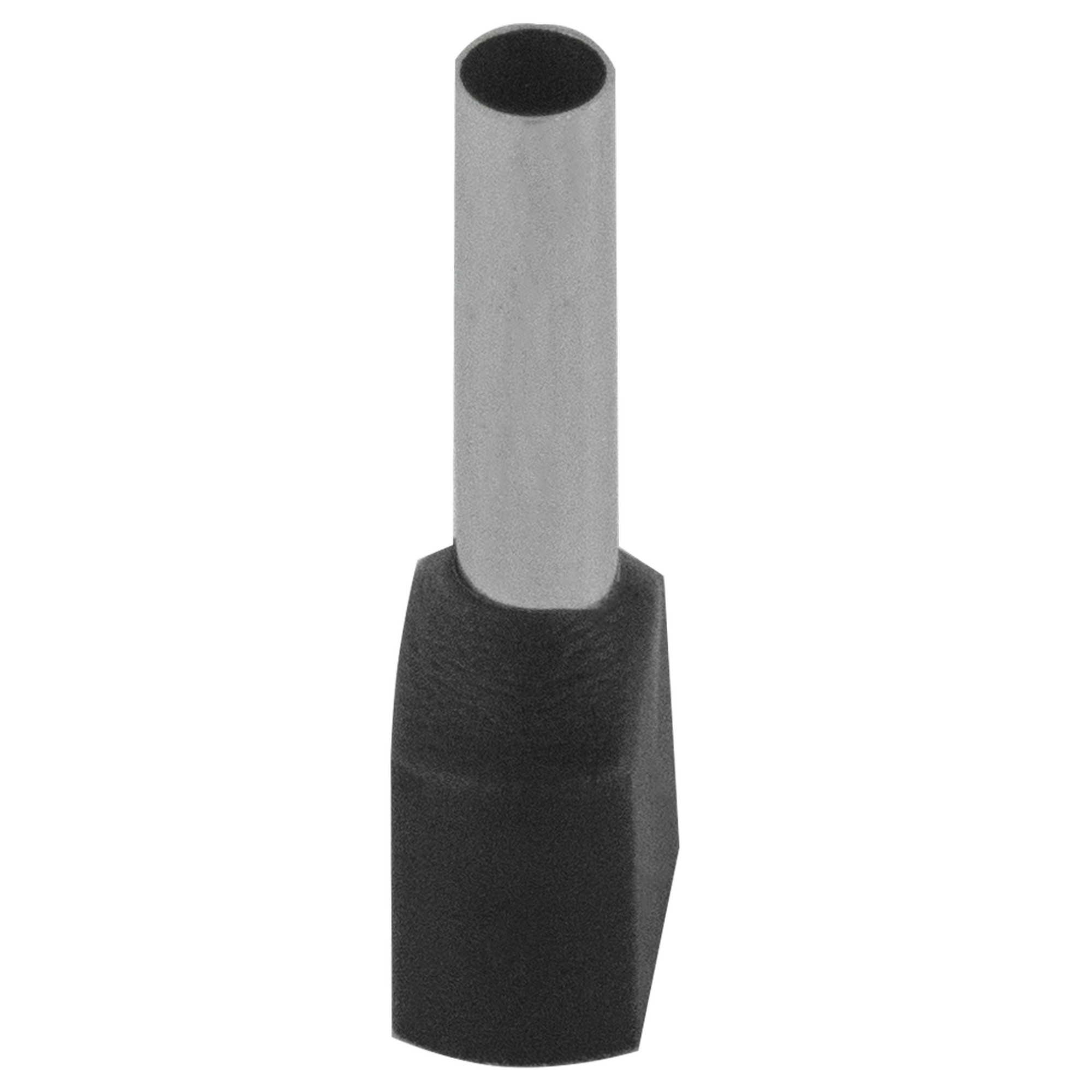 Aderendhülse Twin 1,5 mm² für 2 Adern schwarz, 100 Stück