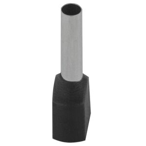 Aderendhülse Twin 1,5 mm² für 2 Adern schwarz, 100 Stück