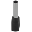 Aderendhülse Twin 1,5 mm² für 2 Adern schwarz, 100 Stück