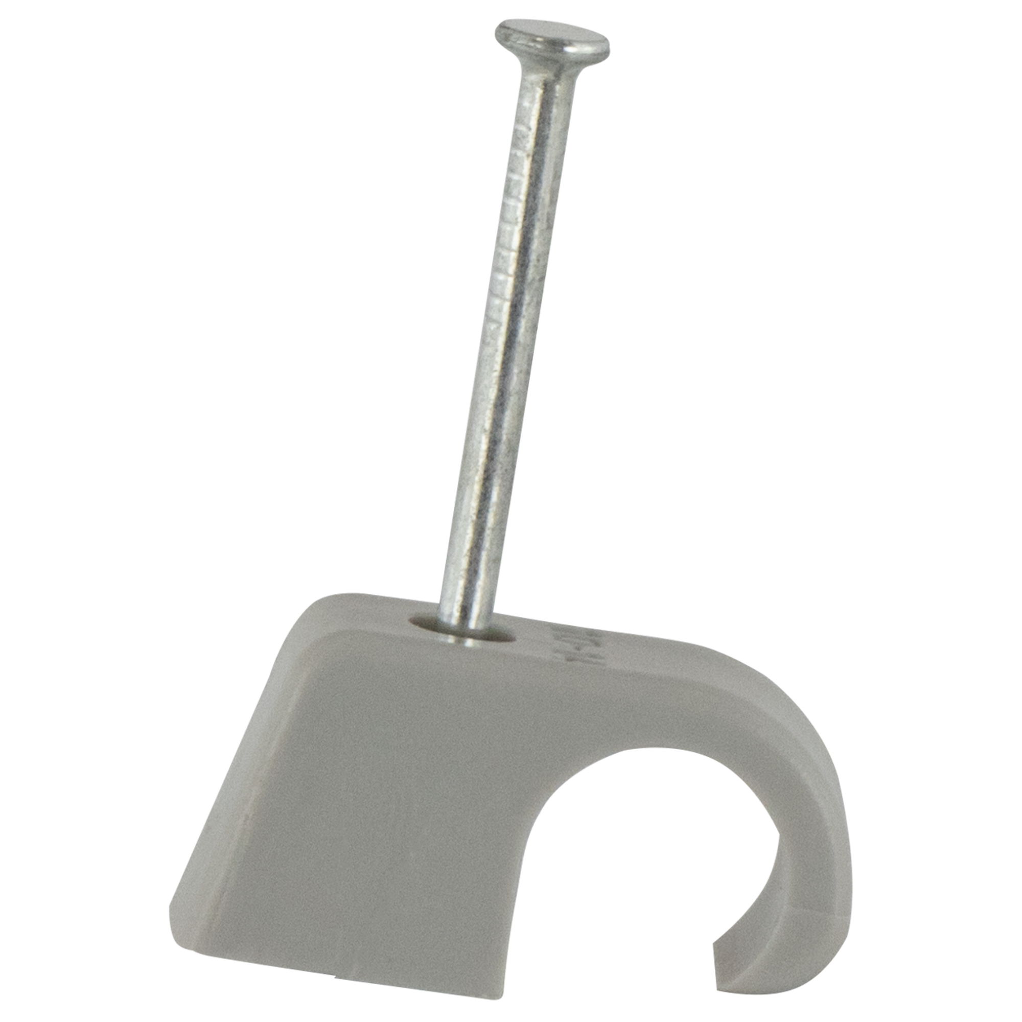 Kabelschellen mit Nagel grau Ø 10 - 14 mm 100 Stück