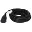 Verlängerung IP44 schwarz 10 m