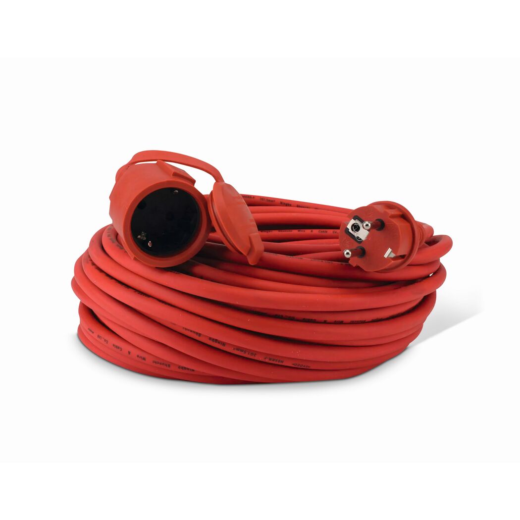 Verlängerungskabel rot 25 m IP 44 H05RR-F 3G1.5mm2