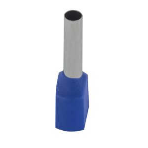 Aderendhülse Twin 2,5 mm² für 2 Adern blau, 100 Stück