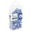 Aderendhülse Twin 2,5 mm² für 2 Adern blau, 100 Stück