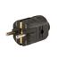 Schwarzer Stecker