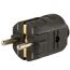 Schwarzer Stecker