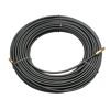 Profi-Einziehspirale Metall schwarz 20 m