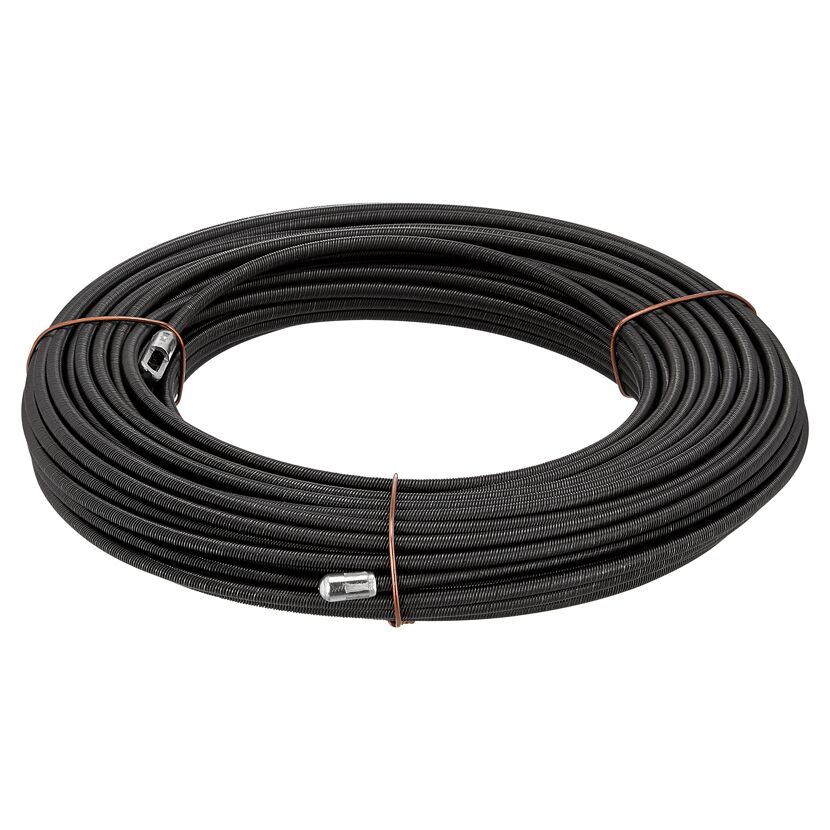 Profi-Einziehspirale Metall schwarz 20 m