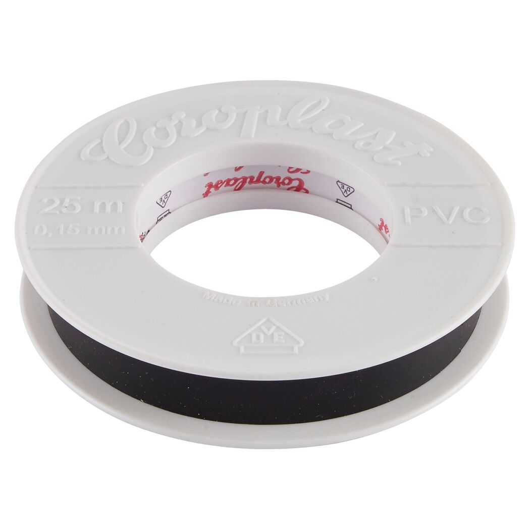 Schwarzes Isolierband Coroplast