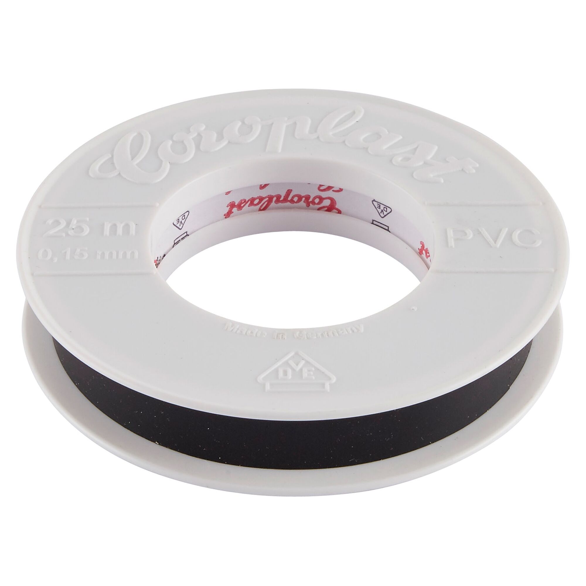 Schwarzes Isolierband Coroplast