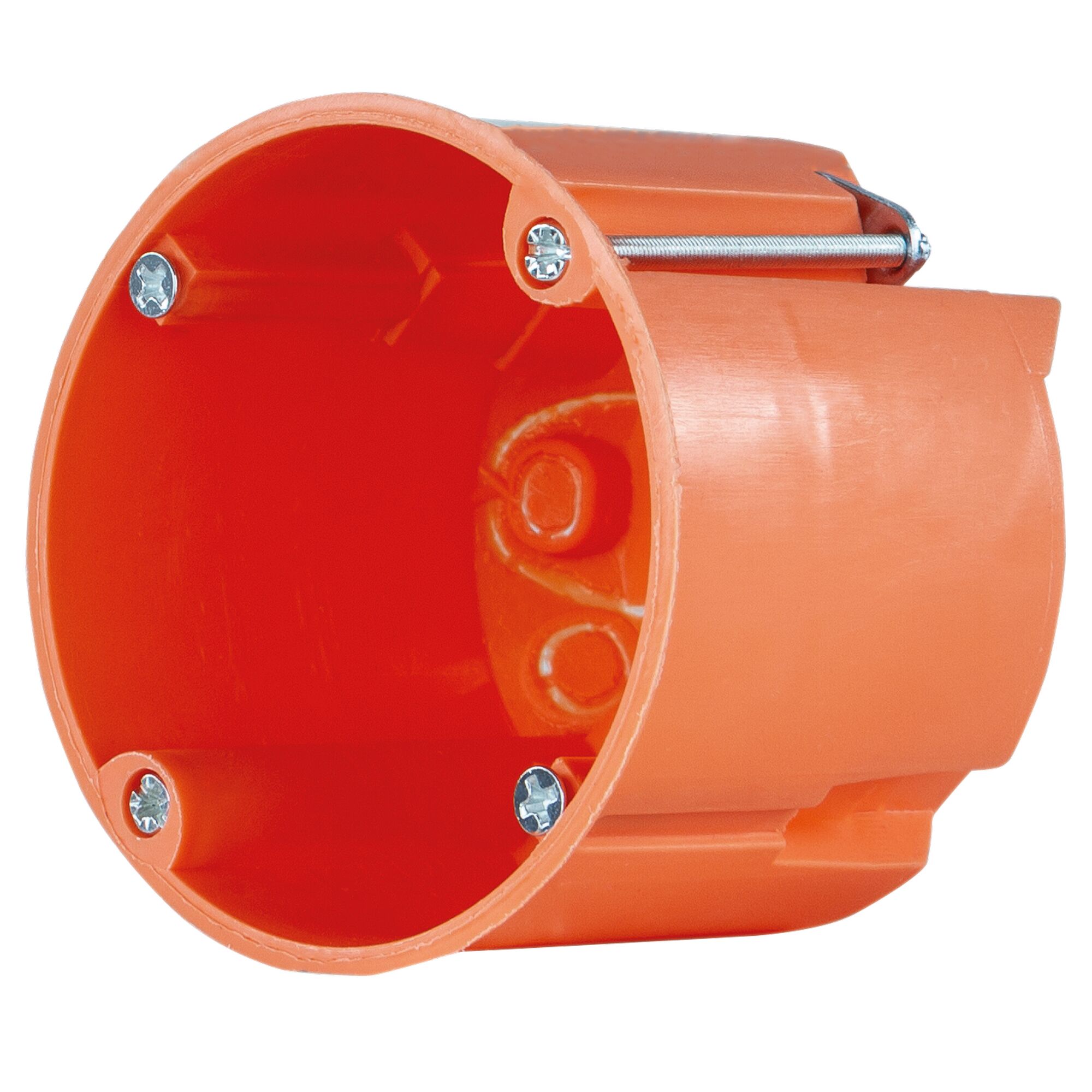 Orange Hohlwanddose