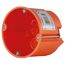 Orange Hohlwanddose 60 mm