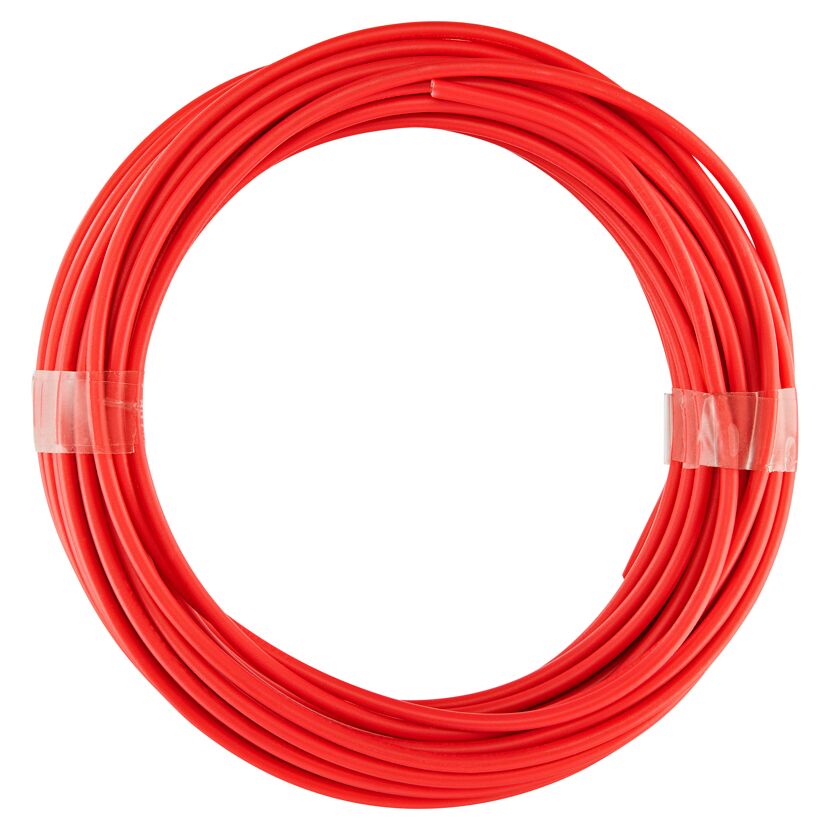 Rote Aderleitung H07V-K 2,5qmm, aufgerollt