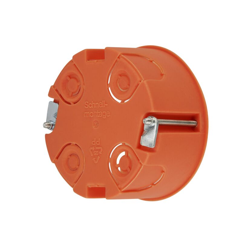Orange Hohlwanddose