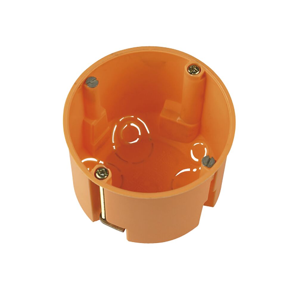 Orange Hohlwanddose