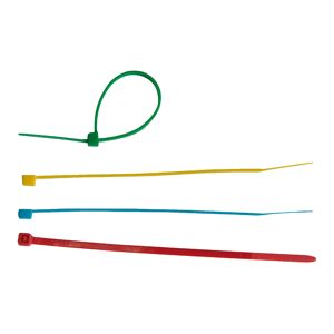 toom Kabelbinder mehrfarbig 15 cm 100 Stück