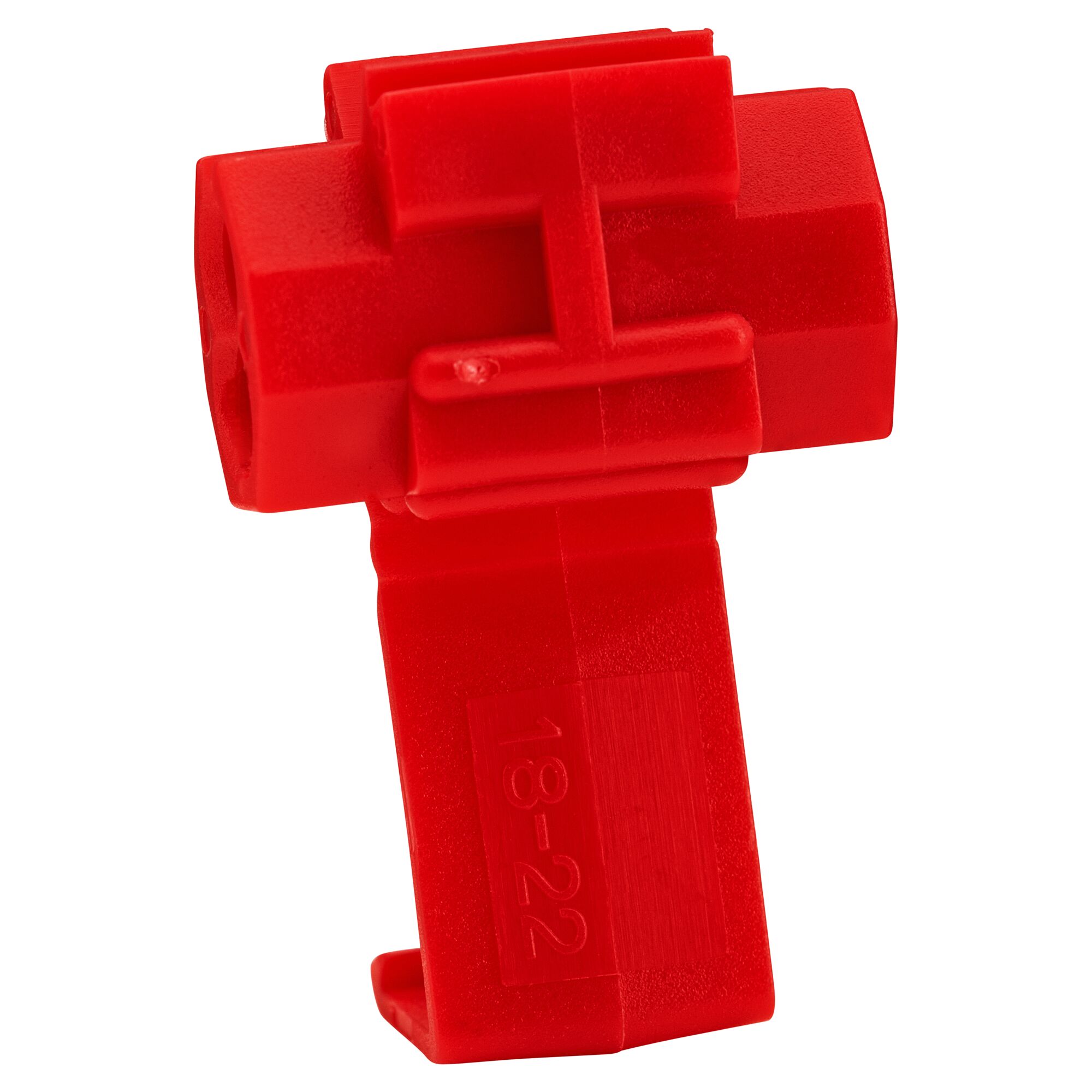 Roter Abzweigklemmverbinder