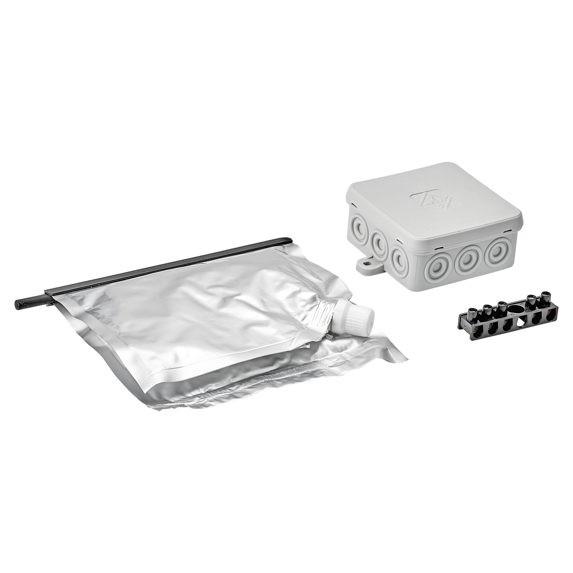 4-tlg. Abzweig- und Verbindungskasten-Set ISO-FLEX-GEL