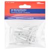 Steckschlaufen Kunststoff grau Ø 3 - 13 mm 20 Stück