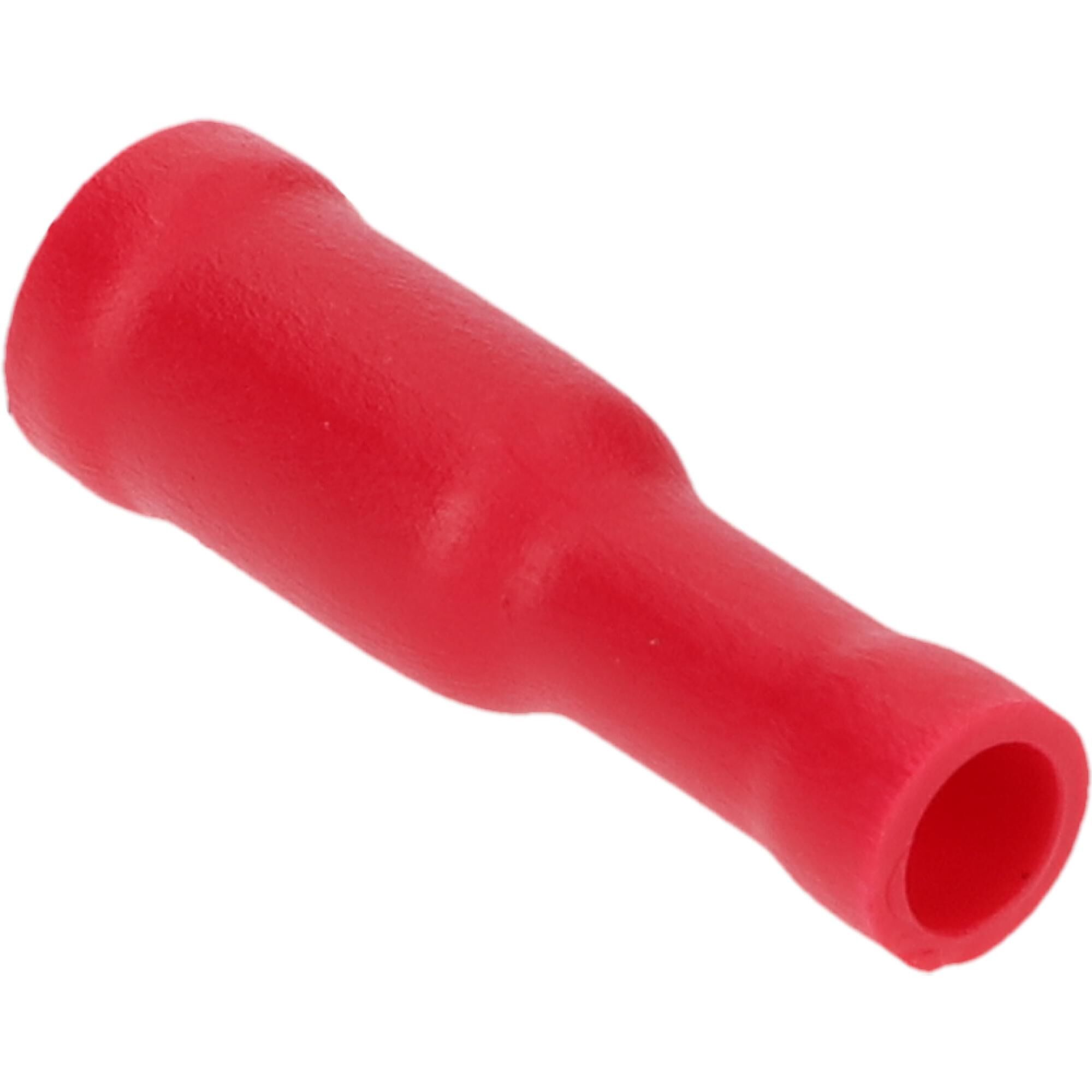 Rote Rundsteckhülse 0,5-1,5mm²