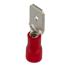 Flachstecker 6,3 x 0,8 mm rot, 25 Stück